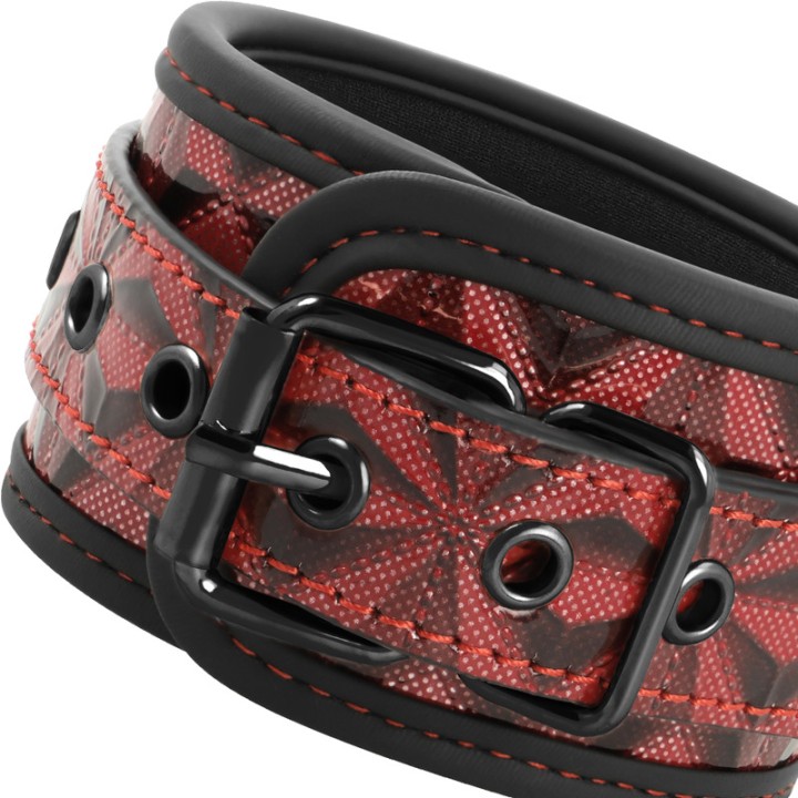 BEGME FETISH GAMES Handfesseln mit Neoprenfutter RED EDITION