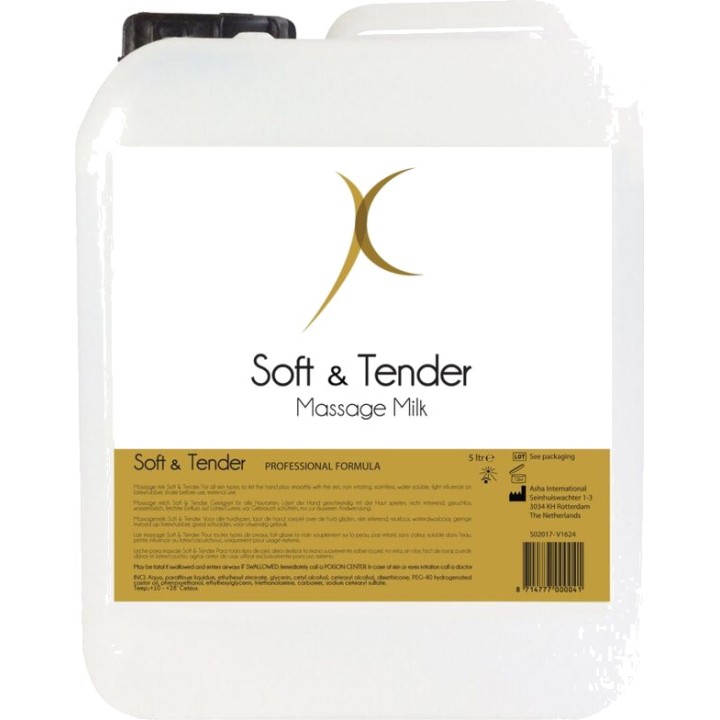 SOFT AND TENDER Crema bodymilk de masaje 5000 ML D-228896