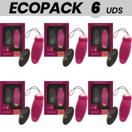 pack mit 6 g-punkt-vibrationseiern mit fernbedienung ecopack priya