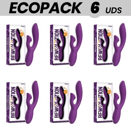 pack de 6 vibradores rabbit flexibles ecopack-rewofun