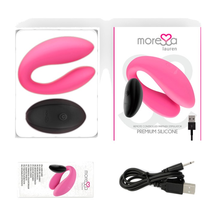 MORESSA Stimulateur pour couples avec télécommande