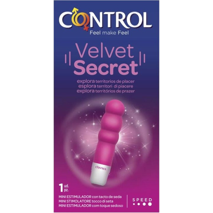 CONTROL Mini vibrator stimulator VELVET-SECRET D-227985