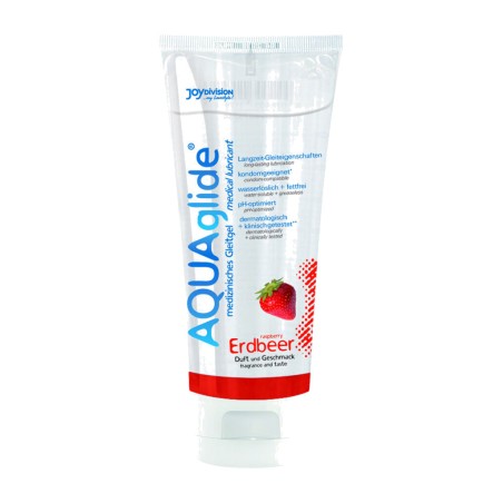 lubricante de base agua con sabor aquaglide-100ml