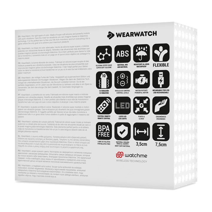 WEARWATCH Vibrating egg with watch remote control