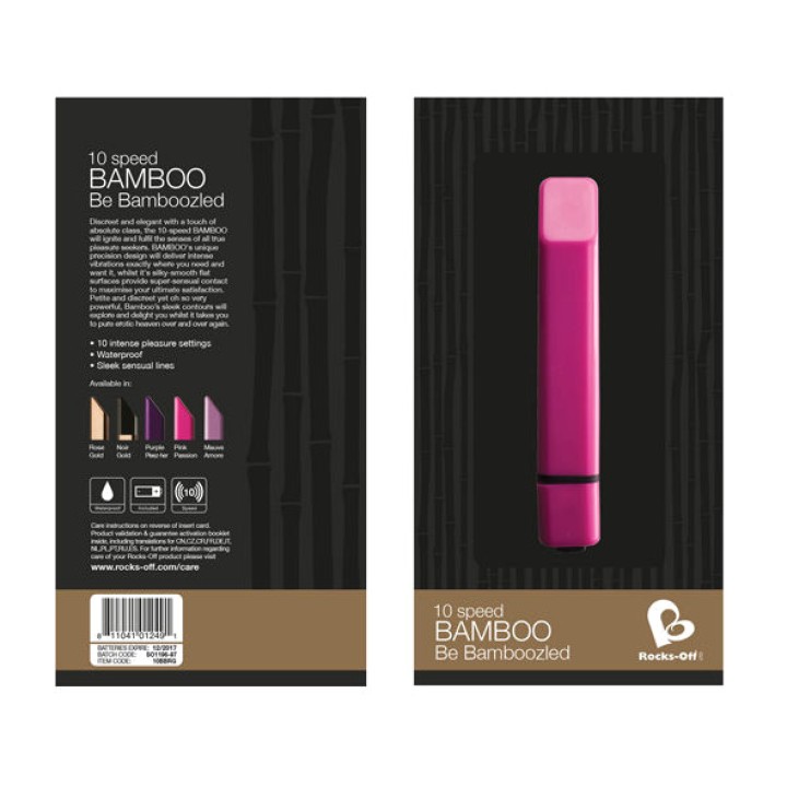 ROCKS-OFF Ενδυνωτικός βιβρατόρας BAMBOO-11404 D-203009