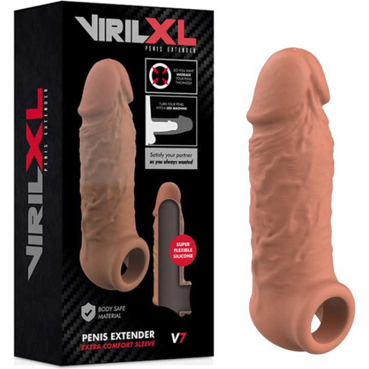 VIRILXL Extension de pénis en silicone liquide V7