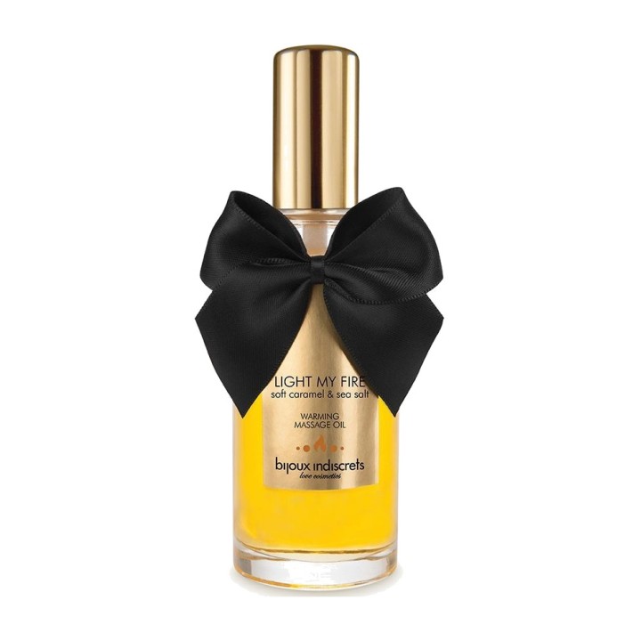 BIJOUX INDISCRETS Warming massage oil with fragrance