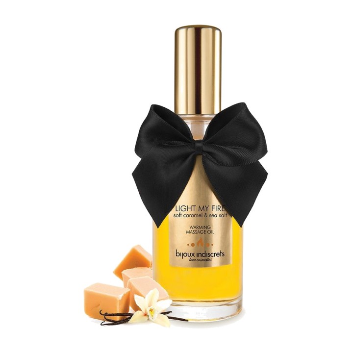 BIJOUX INDISCRETS Warming massage oil with fragrance