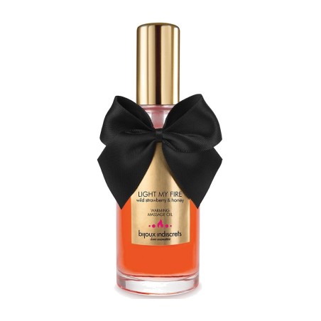 warming massage oil with fragrance