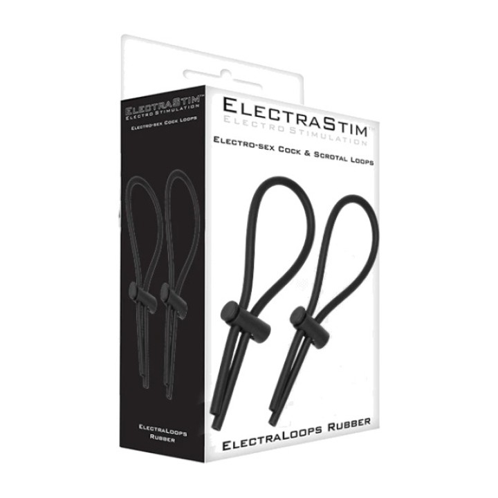 ELECTRASTIM Adjustable penis and scrotum rings for
