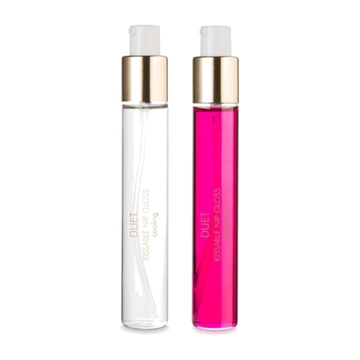 BIJOUX INDISCRETS Pack duo de gloss pour mamelons avec effet