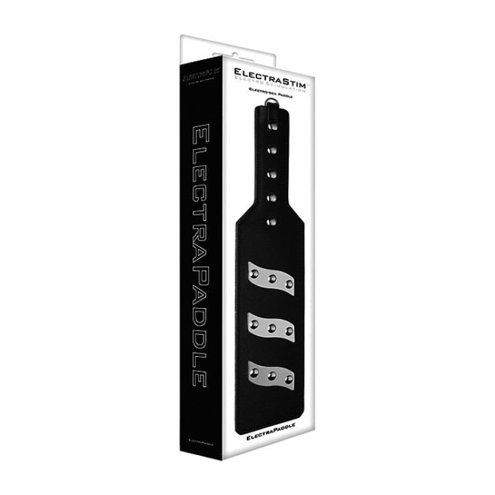 ELECTRASTIM Leather electrostimulation paddle
