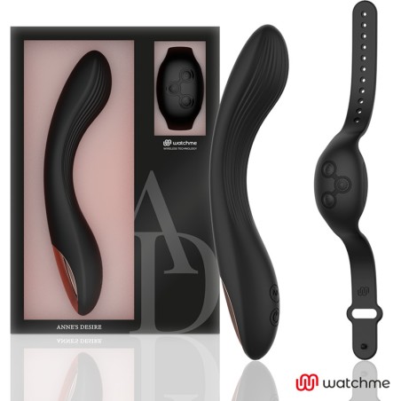 vibratore punto g con telecomando curve-watchme