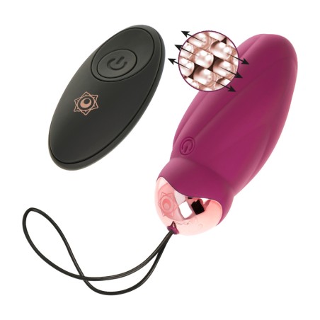 vibrating egg with rotating beads and remote control sita