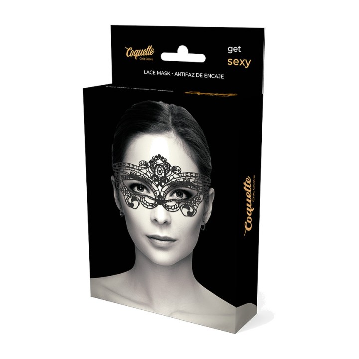 COQUETTE CHIC DESIRE Narrow lace blindfold D-226919