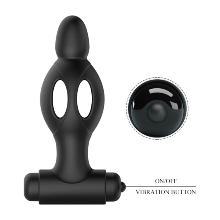 MR PLAY Plug anale in silicone vibrante D-226639