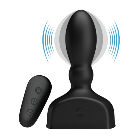 plug anal gonflable avec télécommande
