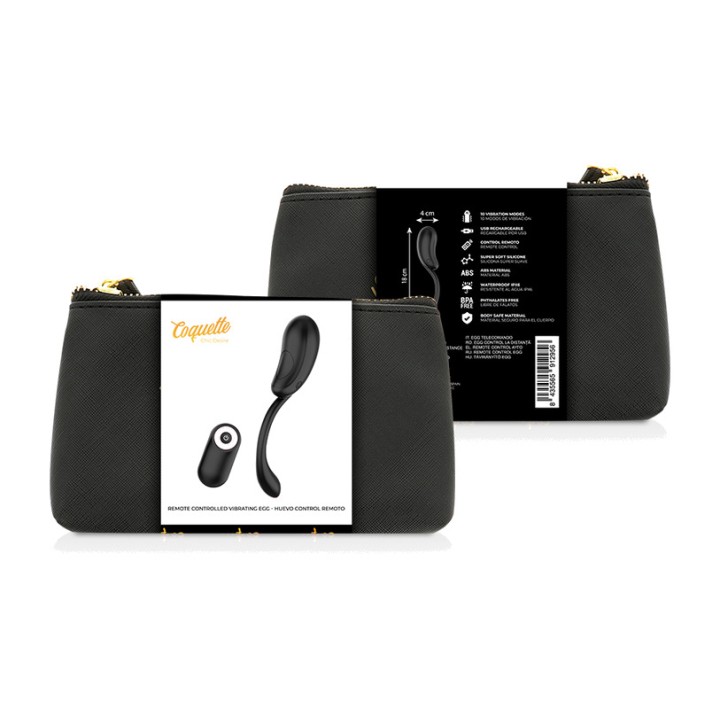 COQUETTE CHIC DESIRE Rechargeable vibrating egg with remote