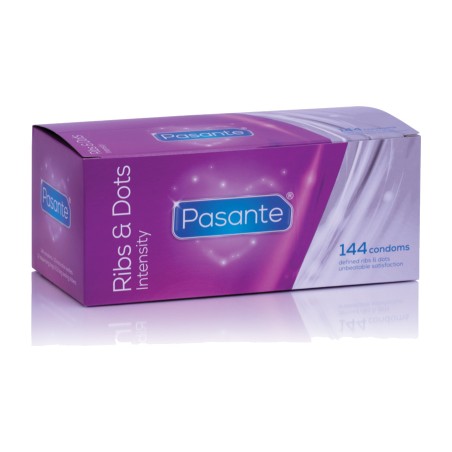kondomer med prickar och streck intensity-144 uds