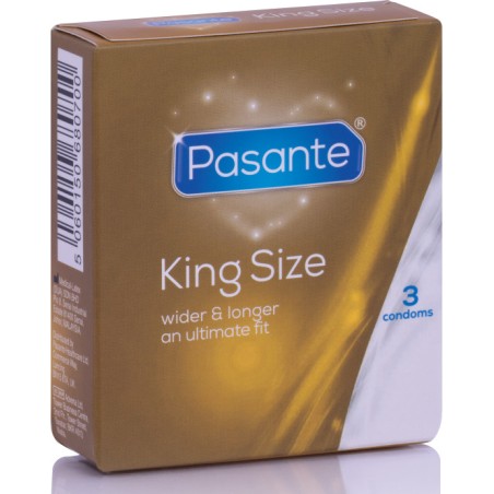 preservativos más largos y anchos king 3 uds