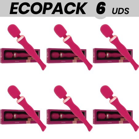 pack of 6 powerful rechargeable massage wands akasha-2.0 5+1
