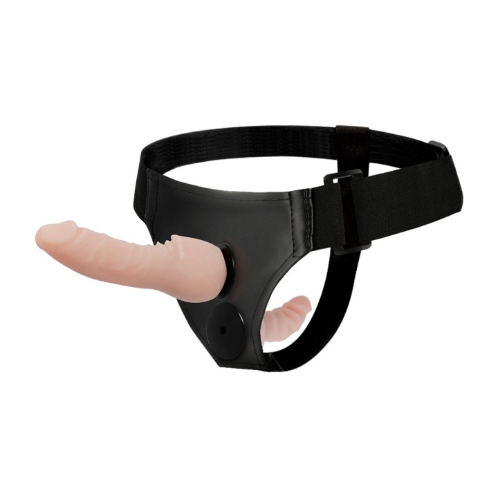 HARNESS ATTRACTION Double penetration strap-on WAYNE 16,5CM