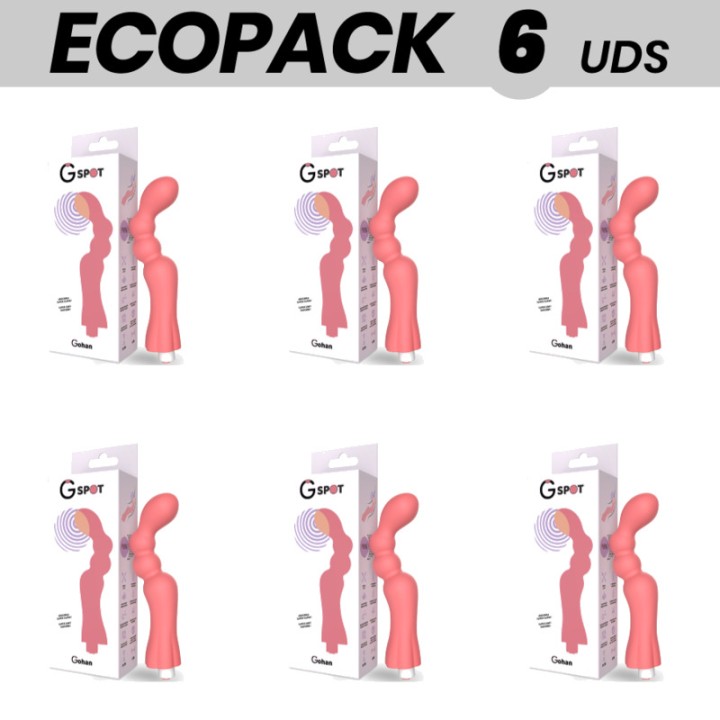 G-SPOT Kit de 6 vibradores ponto G ECOPACK GOHAN D-223509