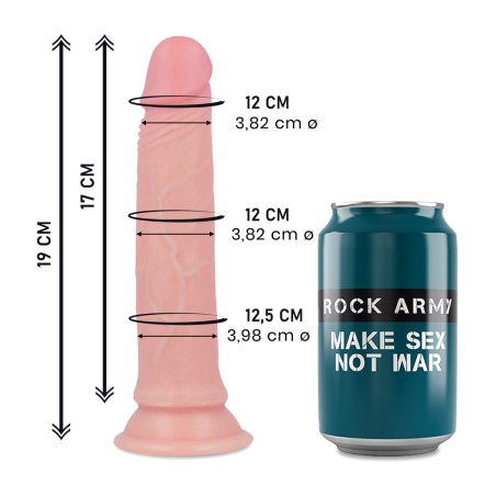 realistic liquid silicone dildo avenger-19cm ø3,98cm