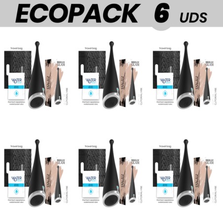 confezione da 6 vibratori clitoridei in silicone ecopack spot vibe