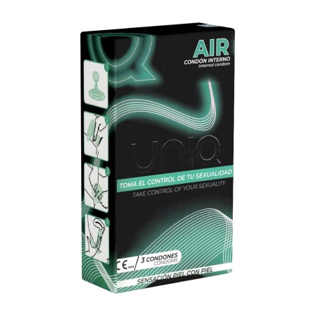 préservatifs féminins sans latex air 3 uds