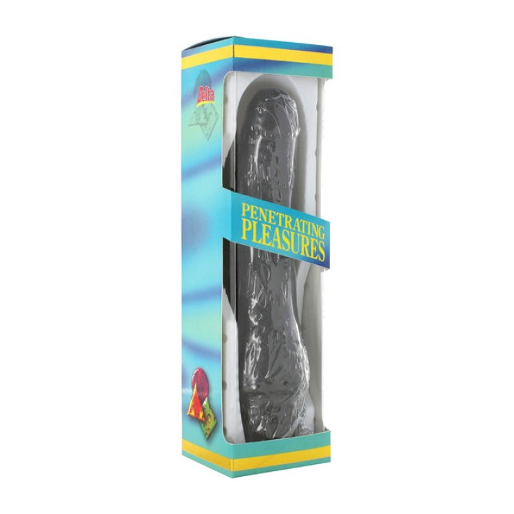 SEVEN CREATIONS Vinyl vibrating penis P-SHAPE 20 CM D-221981