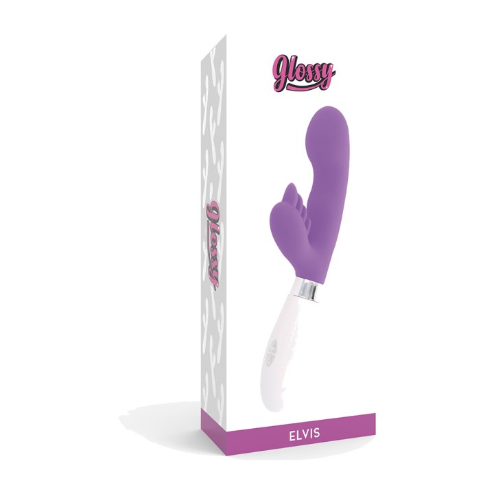 GLOSSY Wibrator z uszkiem ELVIS D-221099VAR