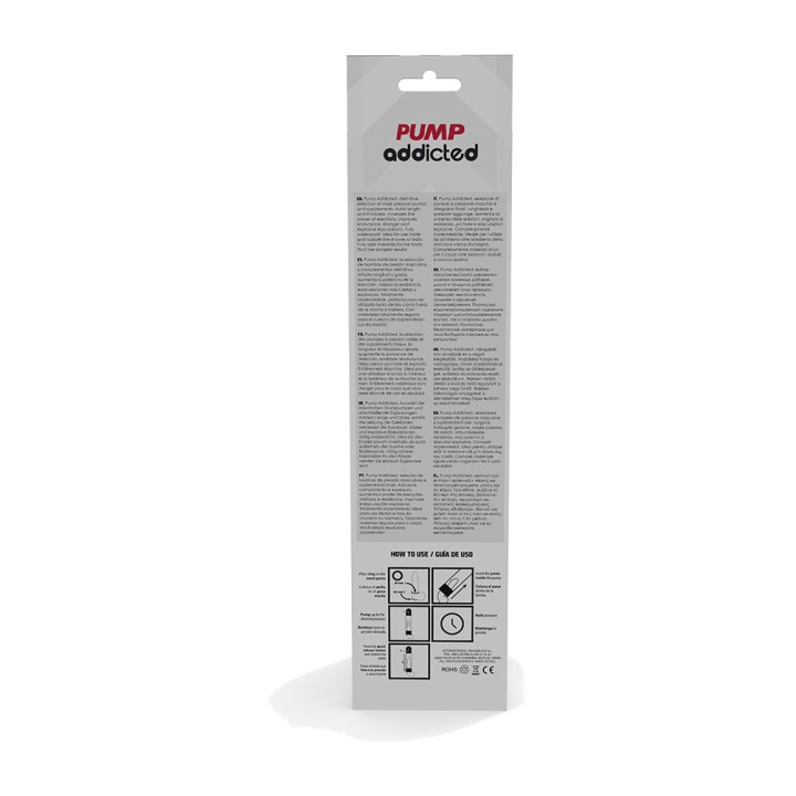 PUMP ADDICTED Bomba de erección automática RX11 D-220968