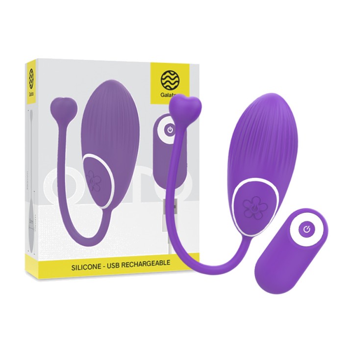 GALATEA Vibrator with remote control OTTO-CLICK-PLAY