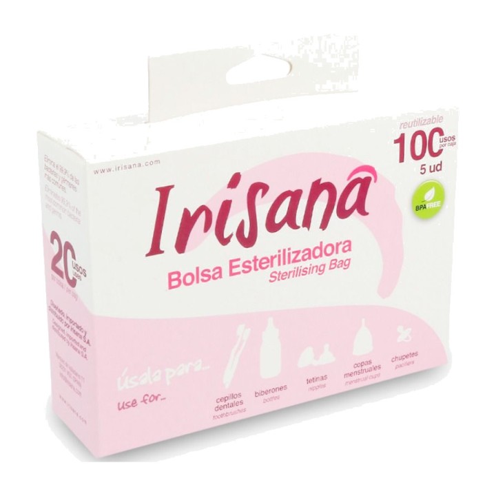 IRISCUP Sacchetto sterilizzante per coppetta mestruale