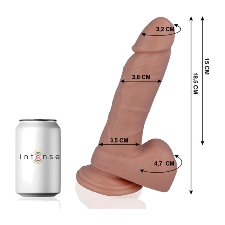 pene realístico modelo 14 18,5cm ø3,8cm