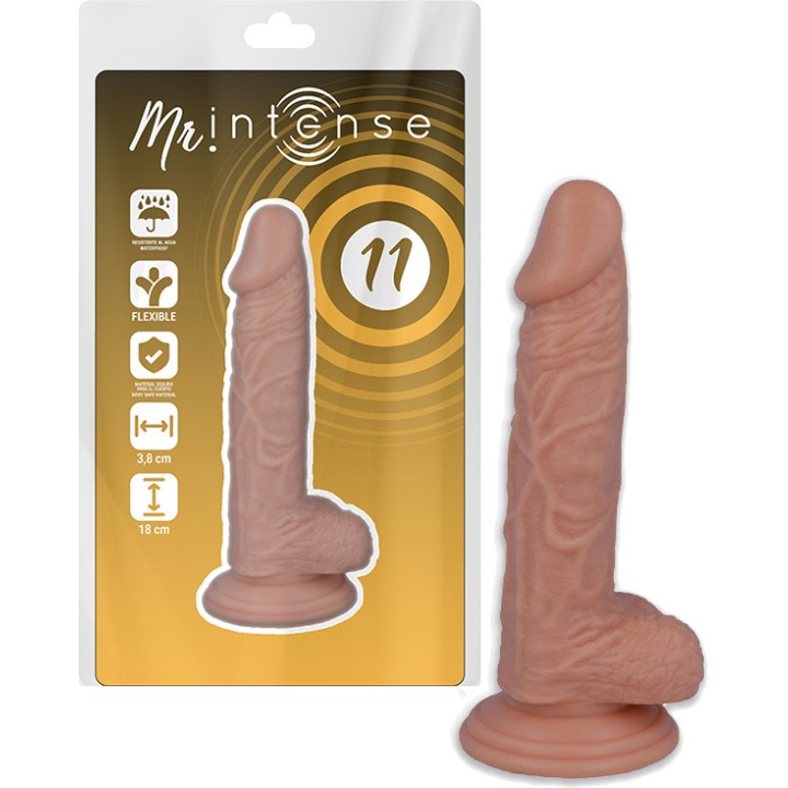 MR INTENSE Realistický mužský chrbát model 11 18CM Ø3,8CM