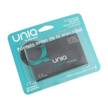 preservativos sin látex de pre-erección smart 3 uds