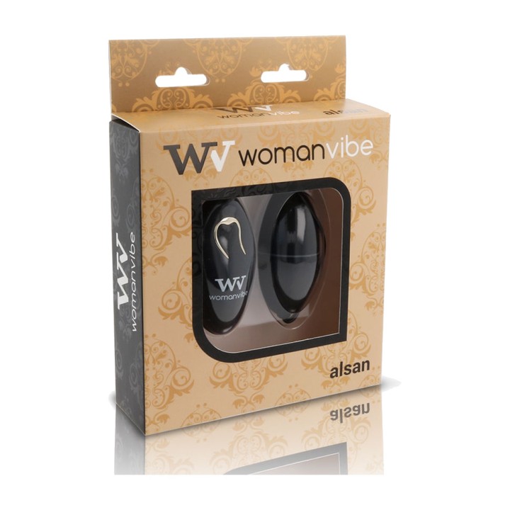 WOMANVIBE Vibrating silicone egg with remote control ALSAN