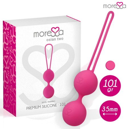 bola kegel de silicona para suelo pélvico osian two 101 gr