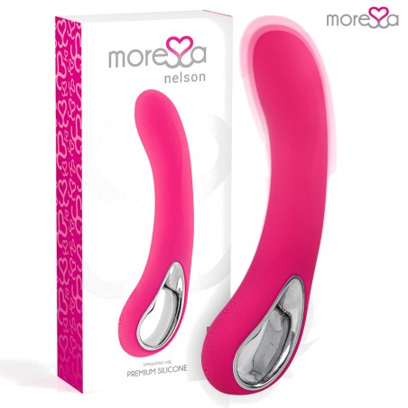rechargeable premium silicone g-spot vibrator nelson-20599