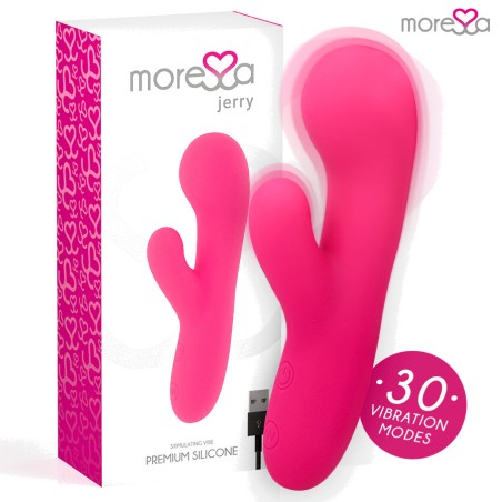 vibrador punto g y clítoris recargable jerry-clip