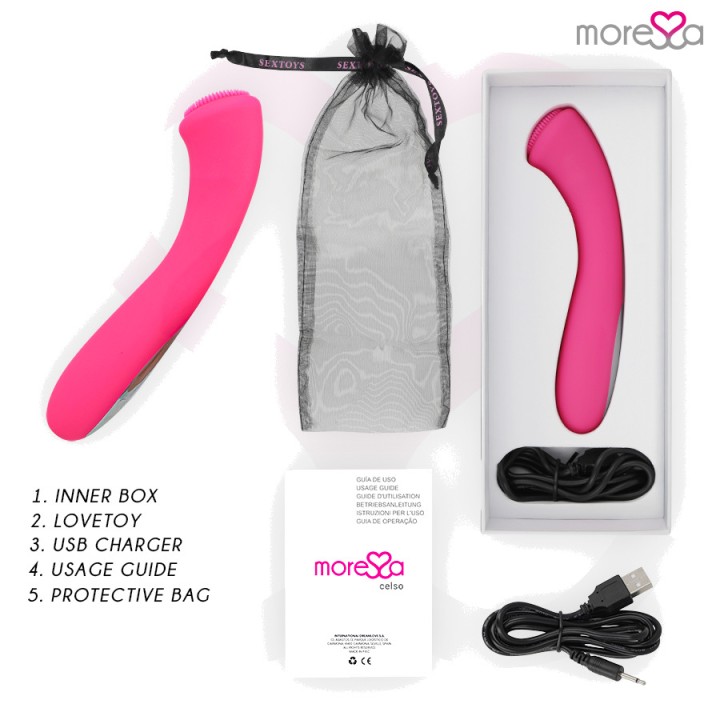 MORESSA Rechargeable dual G-spot and pelvic floor massager