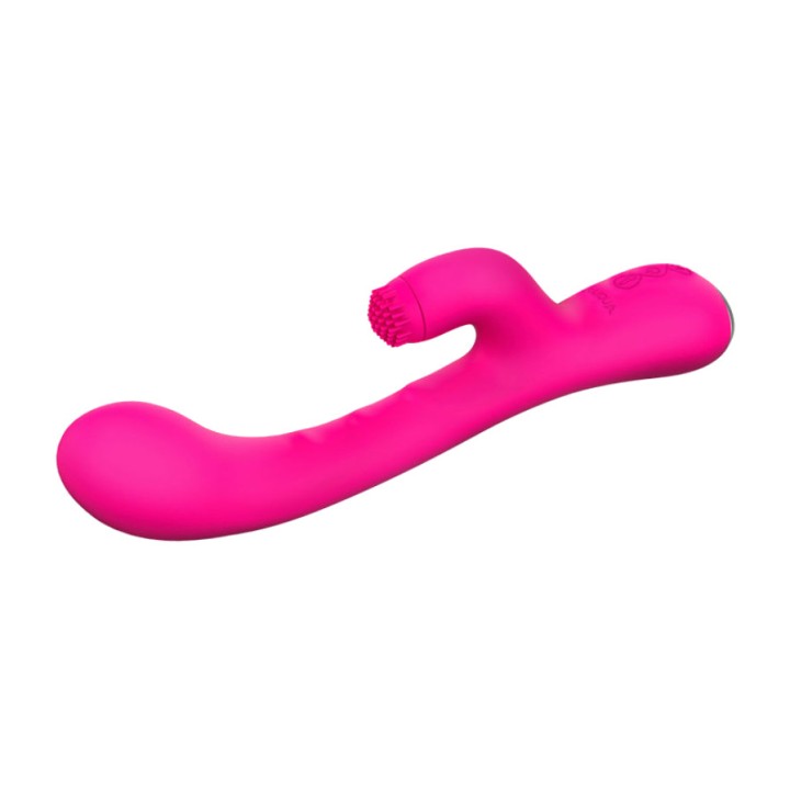 NALONE Vibromasseur rabbit avec rotation clitoridienne et