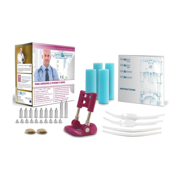 ANDRO MEDICAL Extender for correcting penile curvature