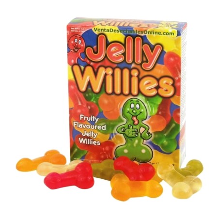 caramelos masticables con forma de penes