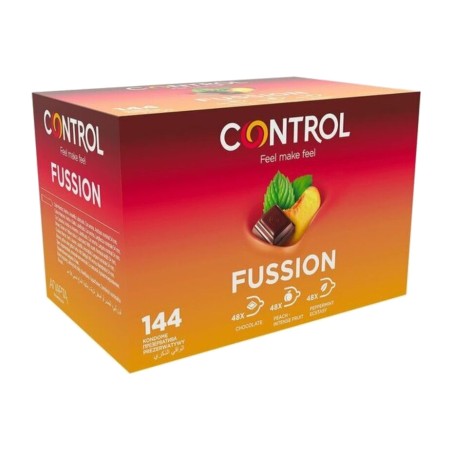 preservativos de sabores variados adapta-fussion 144 uds