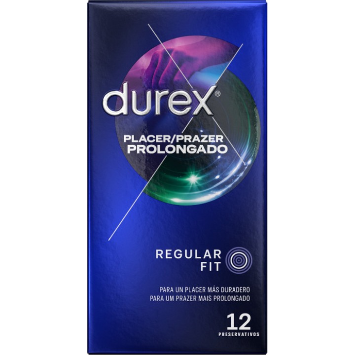 DUREX Delay condoms PLACER-PROLONGADO-12 UDS D-194985