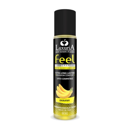 lubrifiant à base d'eau au goût luxuria-feel 60 ml