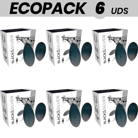 pack de 6 estimuladores vibradores con control remoto ecopack zara